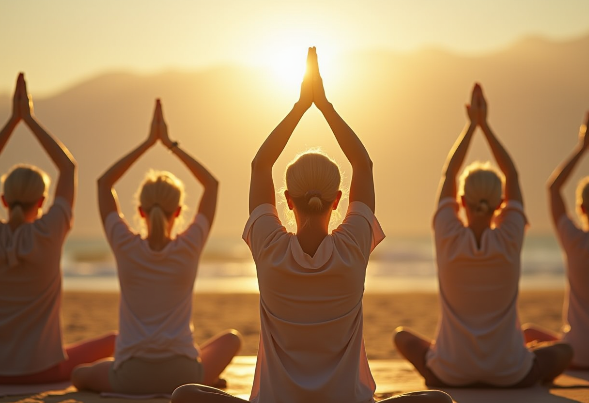 Групове заняття йогою